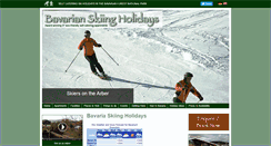 Desktop Screenshot of bavarian-skiing-holidays.com