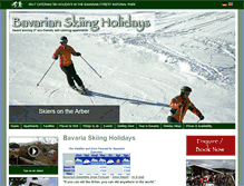 Tablet Screenshot of bavarian-skiing-holidays.com